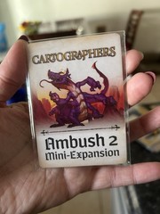 Cartographers: Ambush 2 Mini Expansion Kickstarter Game Boy Geek 2025 – New!