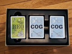 X-Machina Blood & Cardstock Boardgame VG+