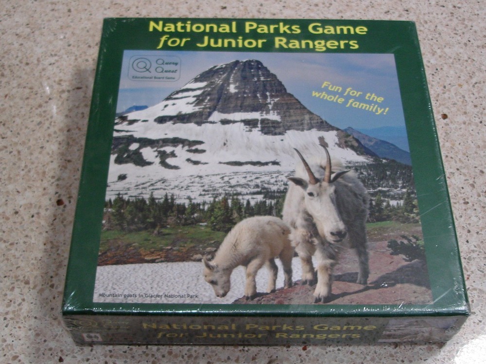 RARE-New/Sealed National Parks Game for Junior Rangers