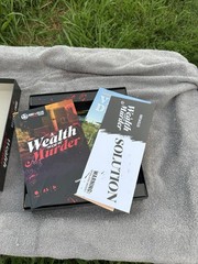 Hunt A Killer A Wealth of Murder Game Unisex OS Black New Immersive Mystery