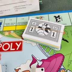Monopoly Junior COMPLETE Parker Brothers 2005 Kids Childrens Ticket Booth
