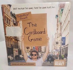 Dude With Sign’s The Cardboard Game by What Do You Meme Family Game – NEW Sealed