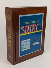 SORRY! Vintage Game Collection – Wooden Wood Box Bookshelf Edition Board Game⬅️