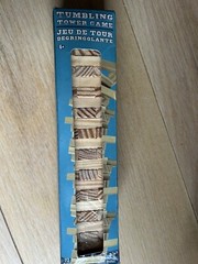 Jeu De Tour wood Tumbling Tower Game