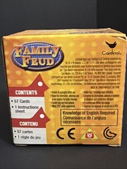 Cardinal Family Feud Boxed Card Game, 57 Cards, TV Game Show, Age 12+
