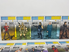 HUGE LOT OF 52 ZOMBICIDE CHARACTER DASHBOARDS -LOTS of 1 st EDITIONS!