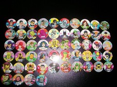 1993 Skybox SkyCaps DC Comics + Batman Complete Set 54 Pogs = 108 Milkcaps Lot