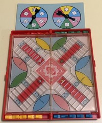 Parcheesi Travel Edition (Coleco Games, 1987), Open Box, Nice