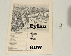 GDW Napoleonic Wargame Eylau 1980 COMPLETE