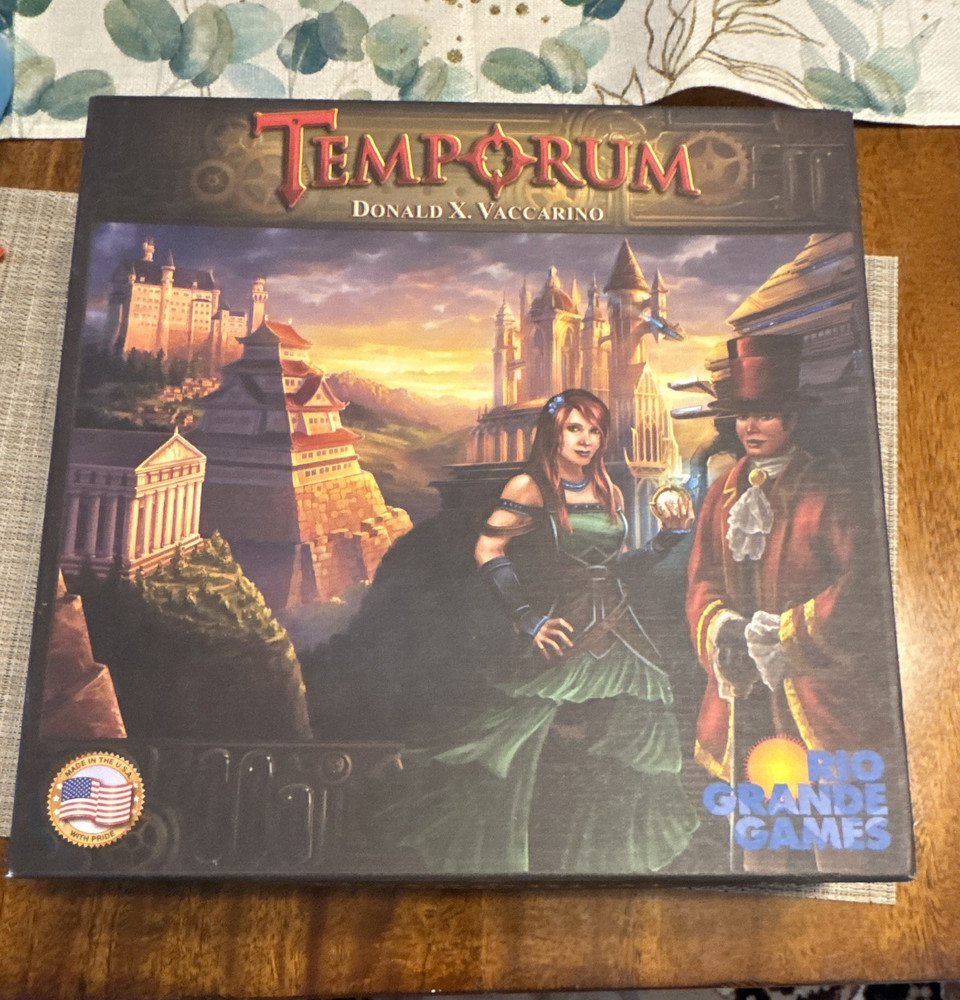 Rio Grande Games Temporum Strategy Board Game 2+ Players Ages 12+ 2005 RGG503