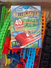Roller Coaster Challenge COMPLETE Thinkfun 2017 Building Game Puzzles Ride