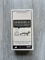 The Oatmeal Horrible Therapist Extra Horrible Edition Card Game Adult Humor New