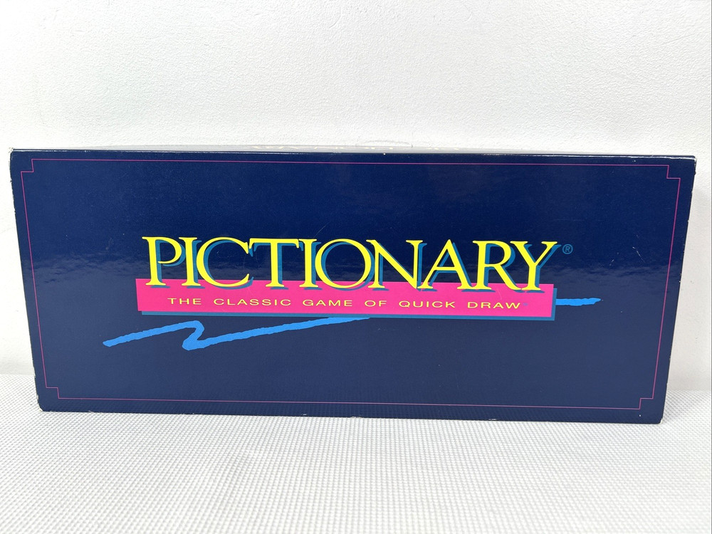 Pictionary 90s Classic Board Game 1993 Quick Draw Vintage Family Game Night VGUC