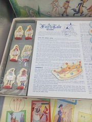 Vintage 1963 The Fairy Tale Game By Selchow & Righter Co. 99% Complete