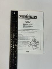 Monopoly The Simpsons Treehouse of Horror 2005 Replacement Game Instructions