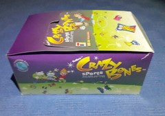 ☆ 36 SEALED PACKS GoGo’s CRAZY BONES “SPORTS” w/ DISPLAY BOX ☆ RARE FIND ☆