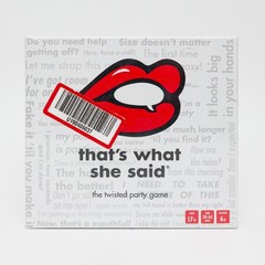 BRAND NEW That’s What She Said Party Card Game