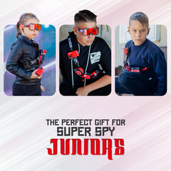 Kids Spy Gear Secret Agent Ninja Detective Kit Toys Gadgets Set Ages 8 12 Years+