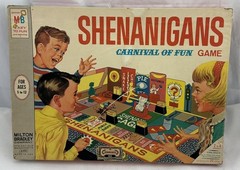 1964 Shenanigans Game by Milton Bradley Complete Very Good Condition FREE SHIP