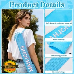 Sunnymove Blue Mahjong Mat Bag