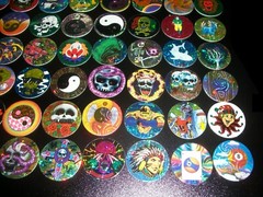 Foil Prism Pog Lot 100 Milk Caps Lot Collection All Different Pogs