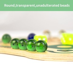 Baseball Board Game,Baseball Dice Board Game,Solid Wood,12 Colourful Beads an…