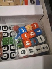 Valley Dicegame D-Day Dice (1st Ed) Box SW (VG+/New)