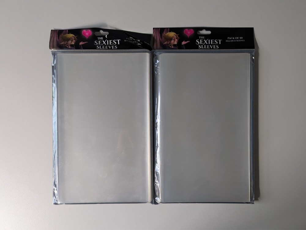 Middara 10×6 XL Inch Sleeves (2 Packs of 50) – New, Sealed