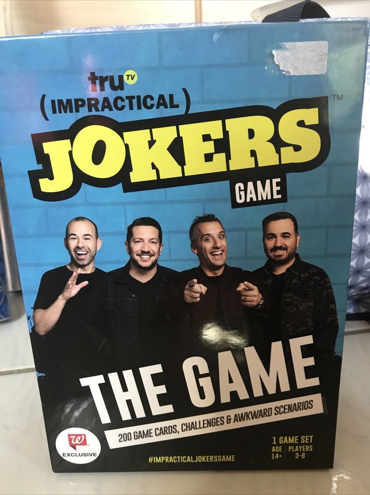 Impractical Jokers The Game:Wilder Toys Fun Card Game True TV 2020 NEW SEALED!