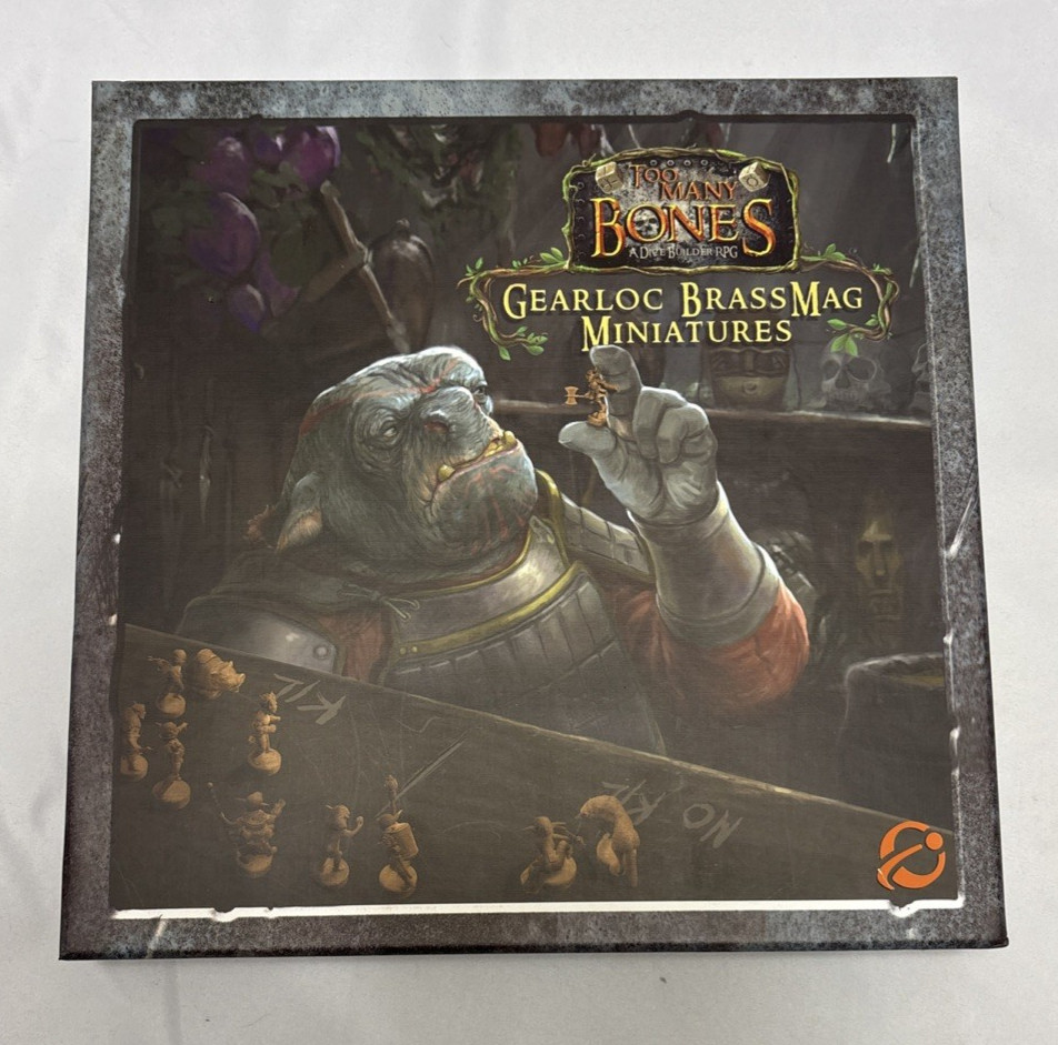 Chip Theory Games Too Many Bones Gearloc BrassMag Miniatures Magnetic