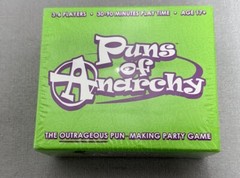 Puns of Anarchy The Outrageous Pun Making Party Game Deck Card Games Sealed