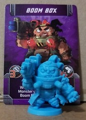 Starcadia Quest BOOM BOX Monster Mini & Card Kickstarter Exclusive