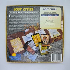 Lost Cities Card Game 1999 First Edition Rio Grande Games Reiner Knizia 2 Player