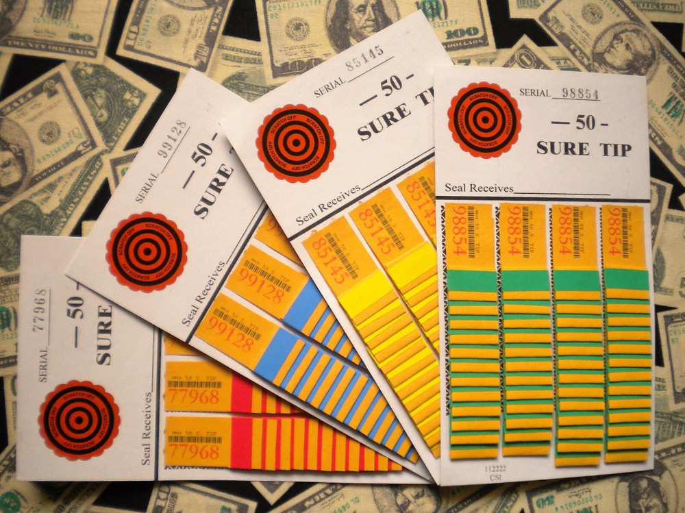 ( 4 Lot ) ~ 50 SURE TIP BOARD {01 to 50} Fund-Raising Raffle Pull Tab Jar Ticket