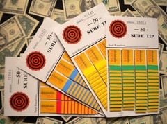 ( 4 Lot ) ~ 50 SURE TIP BOARD {01 to 50} Fund-Raising Raffle Pull Tab Jar Ticket