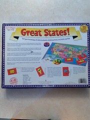 Great States Board Game International Playthings 1999 Geography New Sealed NIB