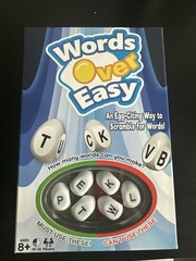 Words Over Easy Board Game – Family Game Night Kids 8+ & Adults