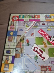 Monopoly The Simpsons Board Game 2001 Preowned Complete