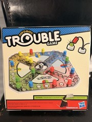 Trouble Board Game, Classic Pop-O-Matic Race Game By Hasbro