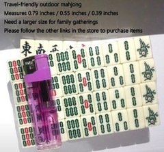 NEW Compact Mahjong Set – Perfect for Travel! – Portable & Lightweight