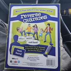 The Original Reverse Charades Board Game (USAopoly, 2015) Box Open