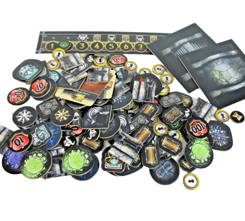 MASSIVE DARKNESS 2: Hellscape EXTRA TOKENS New!!