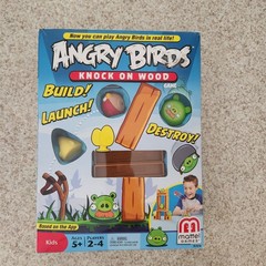 Angry Birds Knock On Wood Game See Description