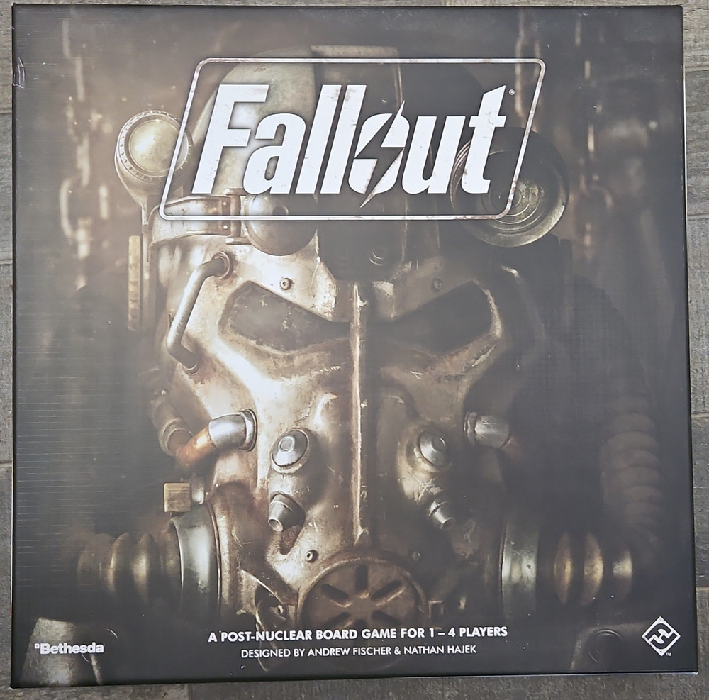 Fantasy Flight Games Fallout Complete Board Game Post-Apocalyptic Theme