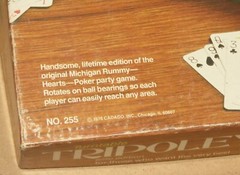 Vintage 1976 Cadaco Turntable TRIPOLEY Elite Edition Game No.255 – New Card Deck