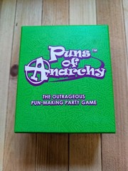 Brand New Puns of Anarchy Party Game for 3+ Players, Includes Dry Erase Markers