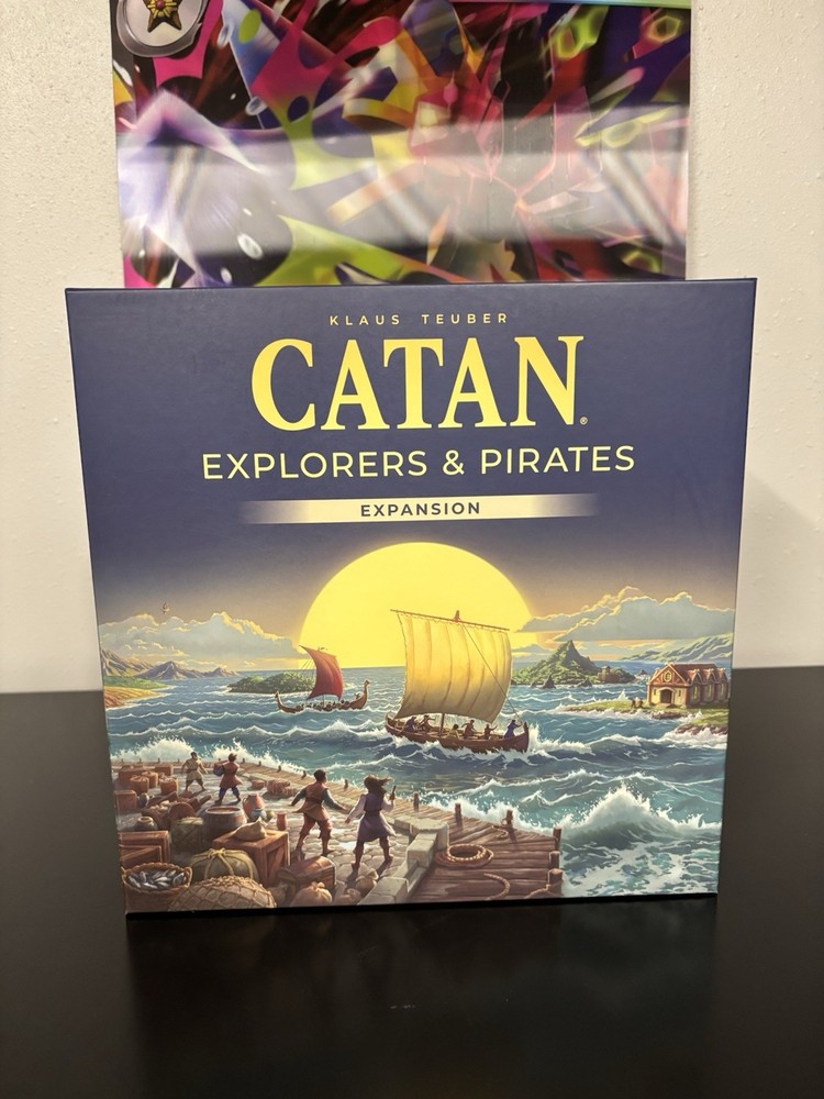 Factory Sealed Catan: Explorers & Pirates Expansion 6th Edition