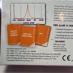 Charty Party! Hilarious Party Game ALL AGES Edition — Brand New Factory Sealed