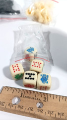 Castle Classics Game Case Backgammon Chess Checkers Dominoes Poker Dice