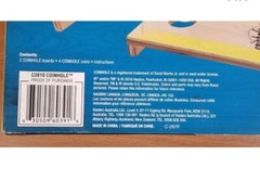 Hasbro Coinhole The Table Top Coin Bouncing Party Game Cornhole(2017) NEW SEALED